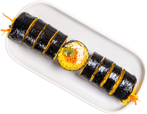 현미강황김밥
