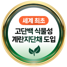 세계 최초 고단백 식물성 계란지단채 도입